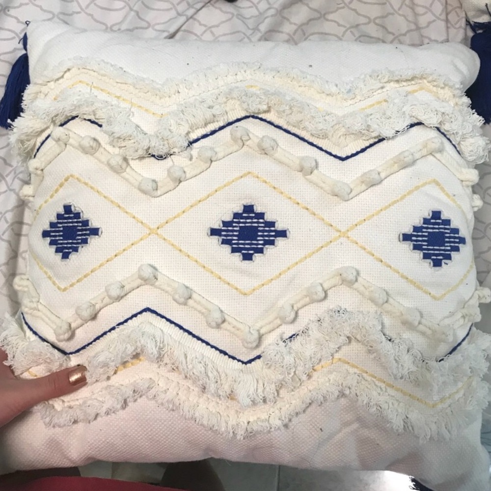 tassel pillows